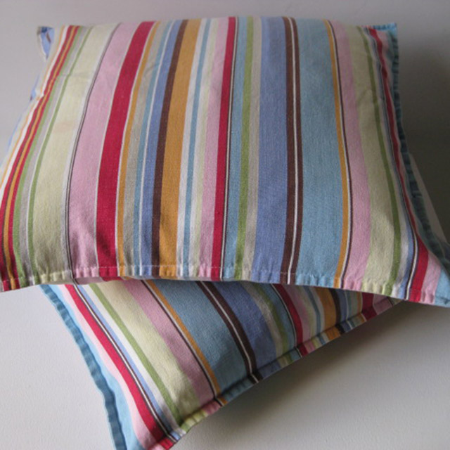 CUSHION, Stripe - Pastel